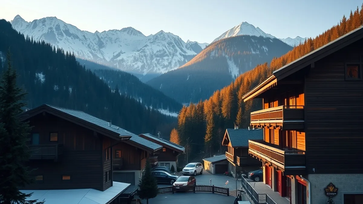 beach resort or mountain resort