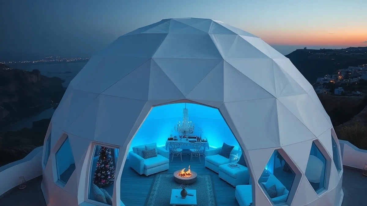 yurt vs safari tent vs dome